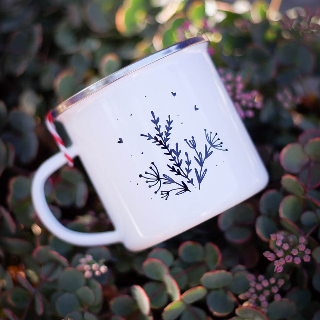 Cană emailată "Morning Princess"