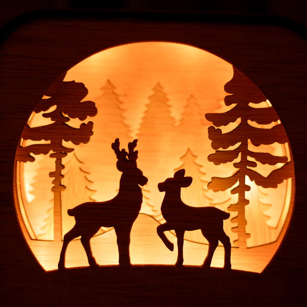 Lamă de veghe - Cerb