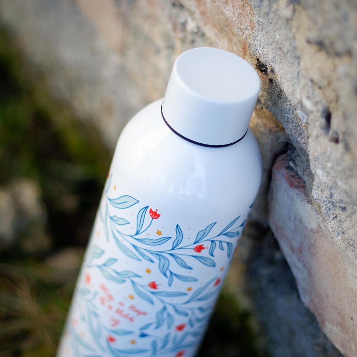 "It's a good day..." Sticlă pentru apă din oțel inoxidabil