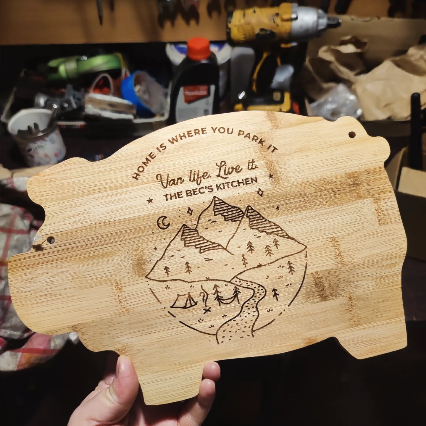 Tocător purceluș personalizabil