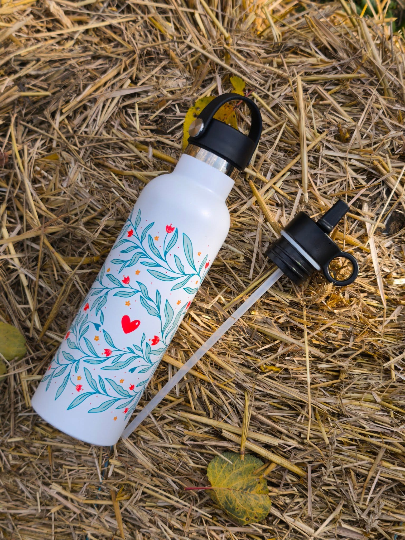 Termos cu doua capace Vrejuri - 750ml