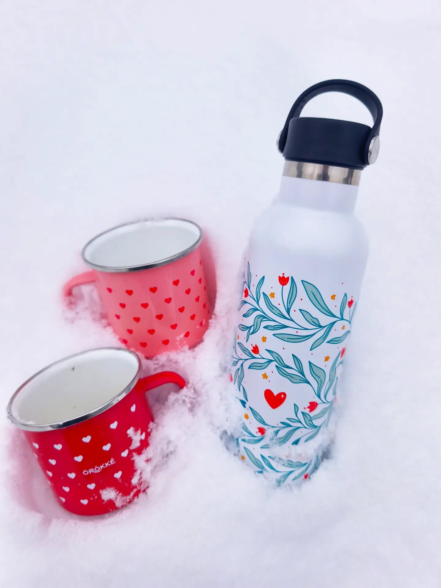 Termos cu doua capace Vrejuri - 750ml