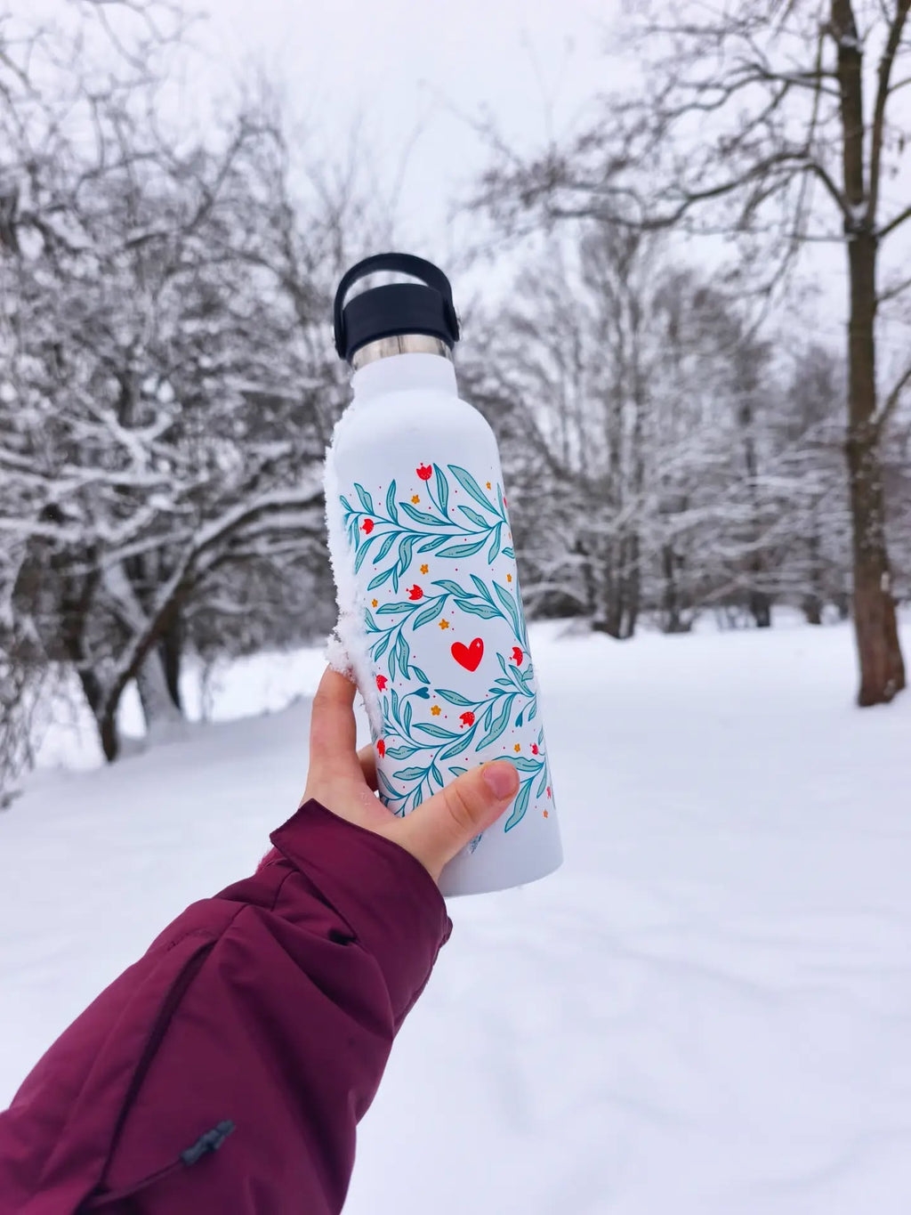 Termos cu doua capace Vrejuri - 750ml