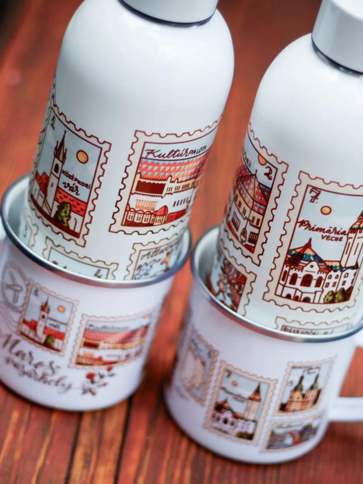 Marosvásárhely - Târgu Mureș - Cană emailată 350ml