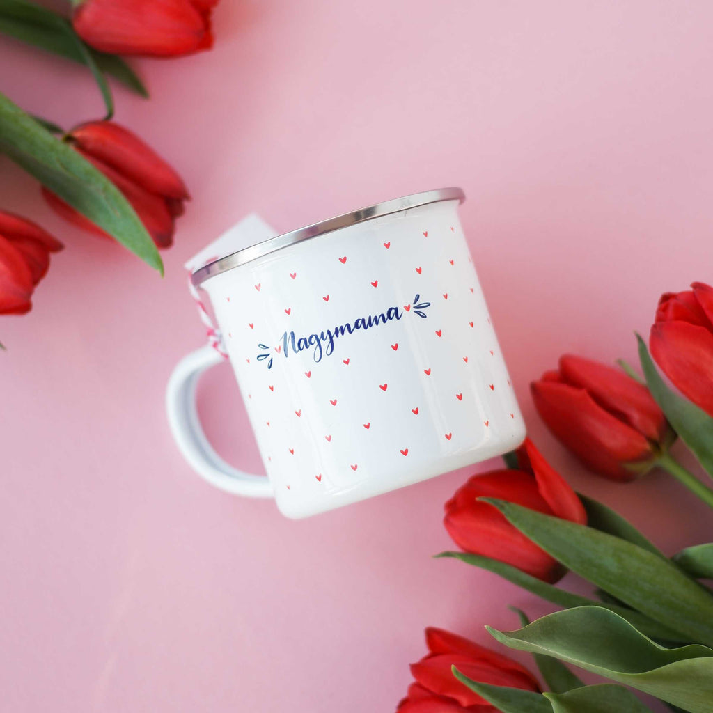 Cană emailată ”Nagymama”