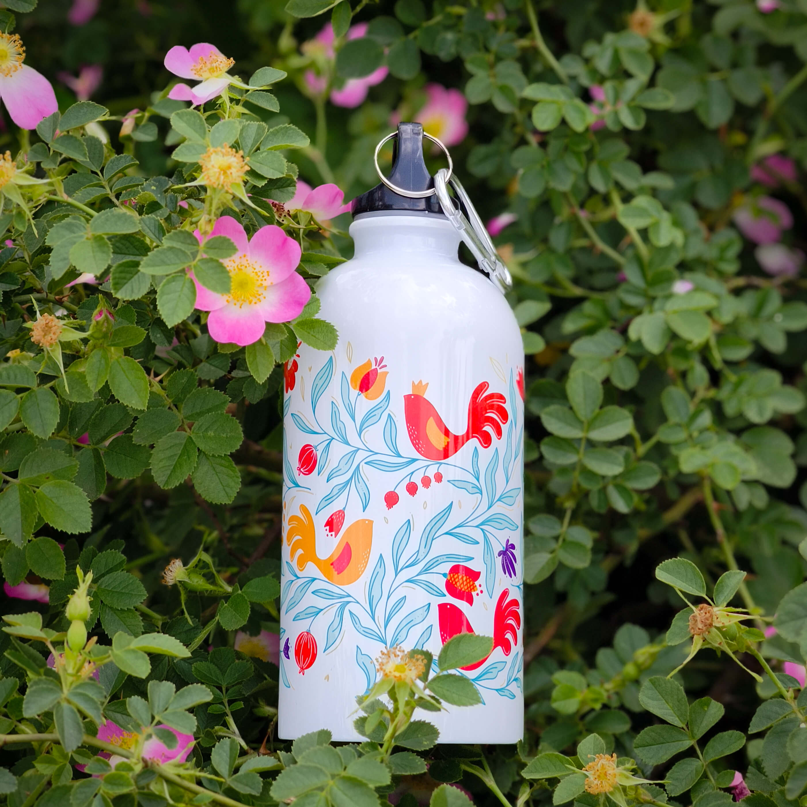 "Birdie" Sticlă pentru apă din oțel inoxidabil 500ml