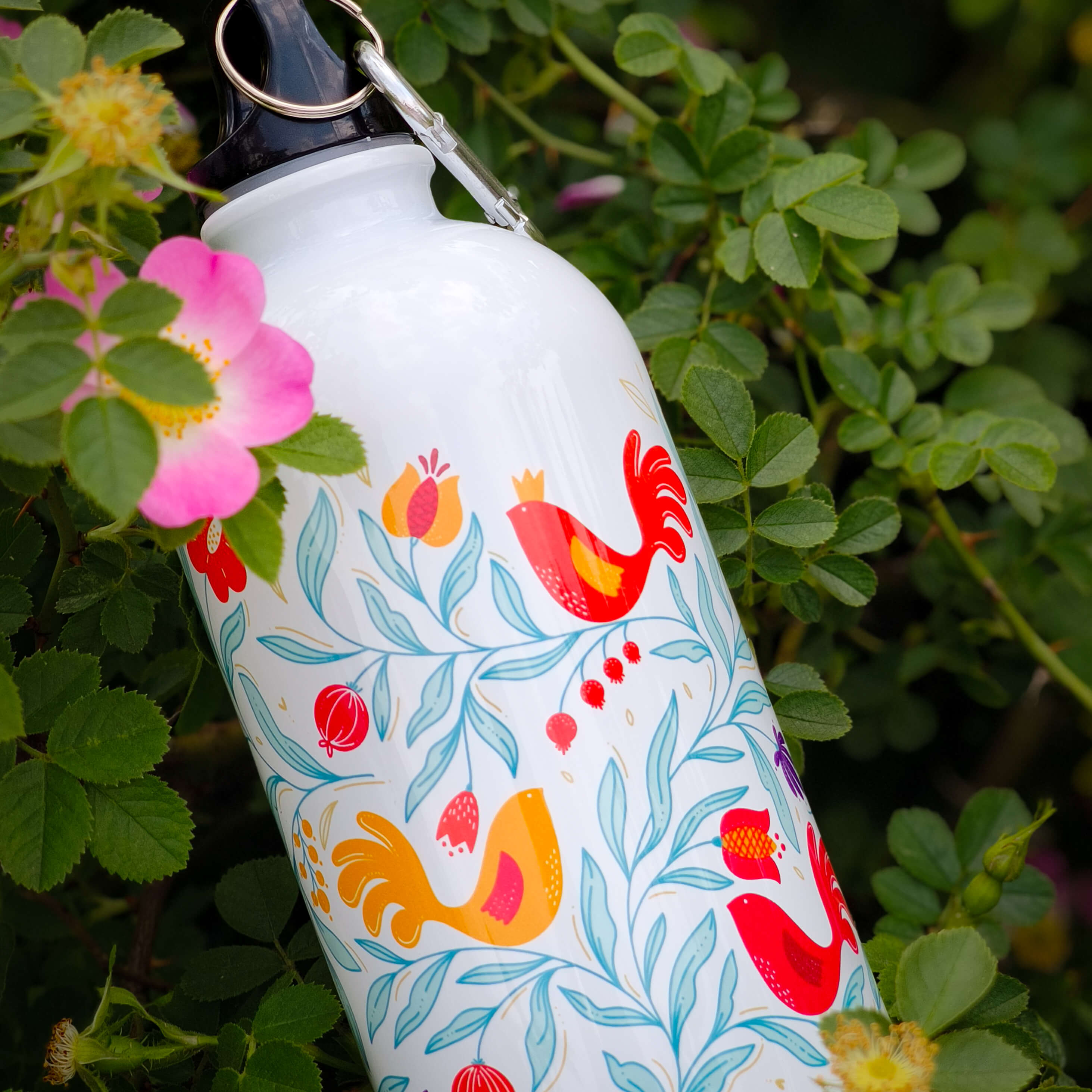 "Birdie" Sticlă pentru apă din oțel inoxidabil 500ml