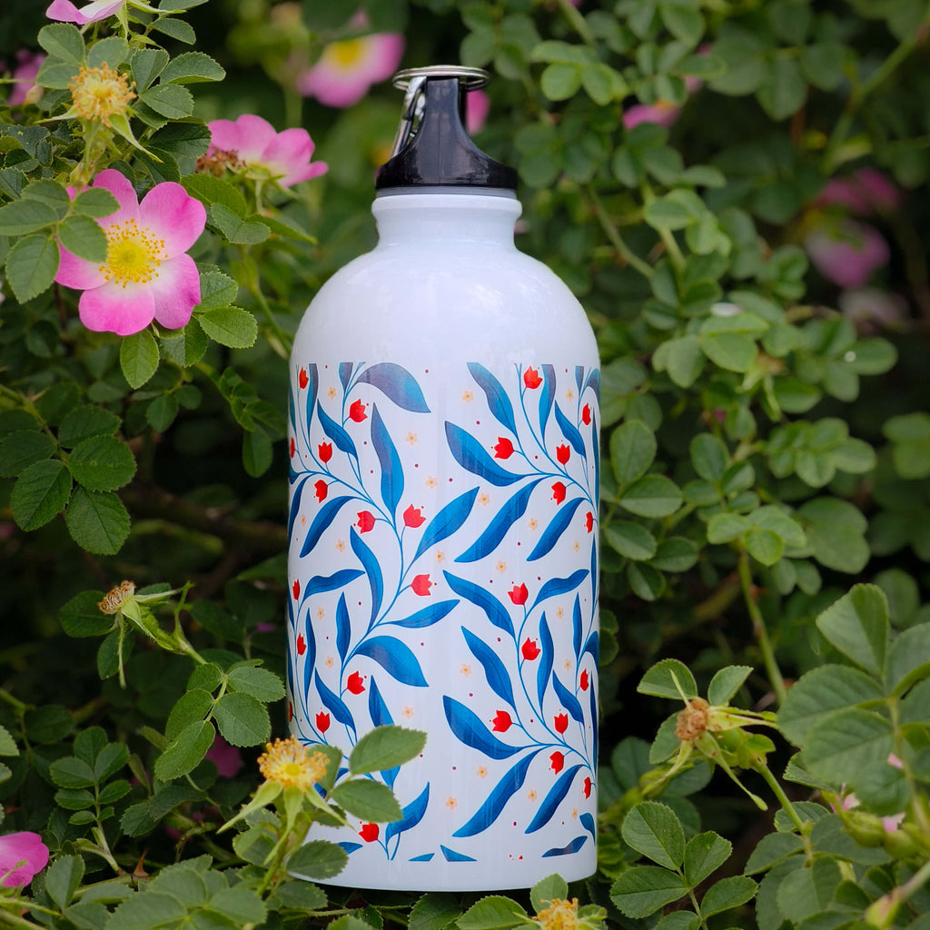 Sticlă pentru apă din oțel inoxidabil Lalele 500ml