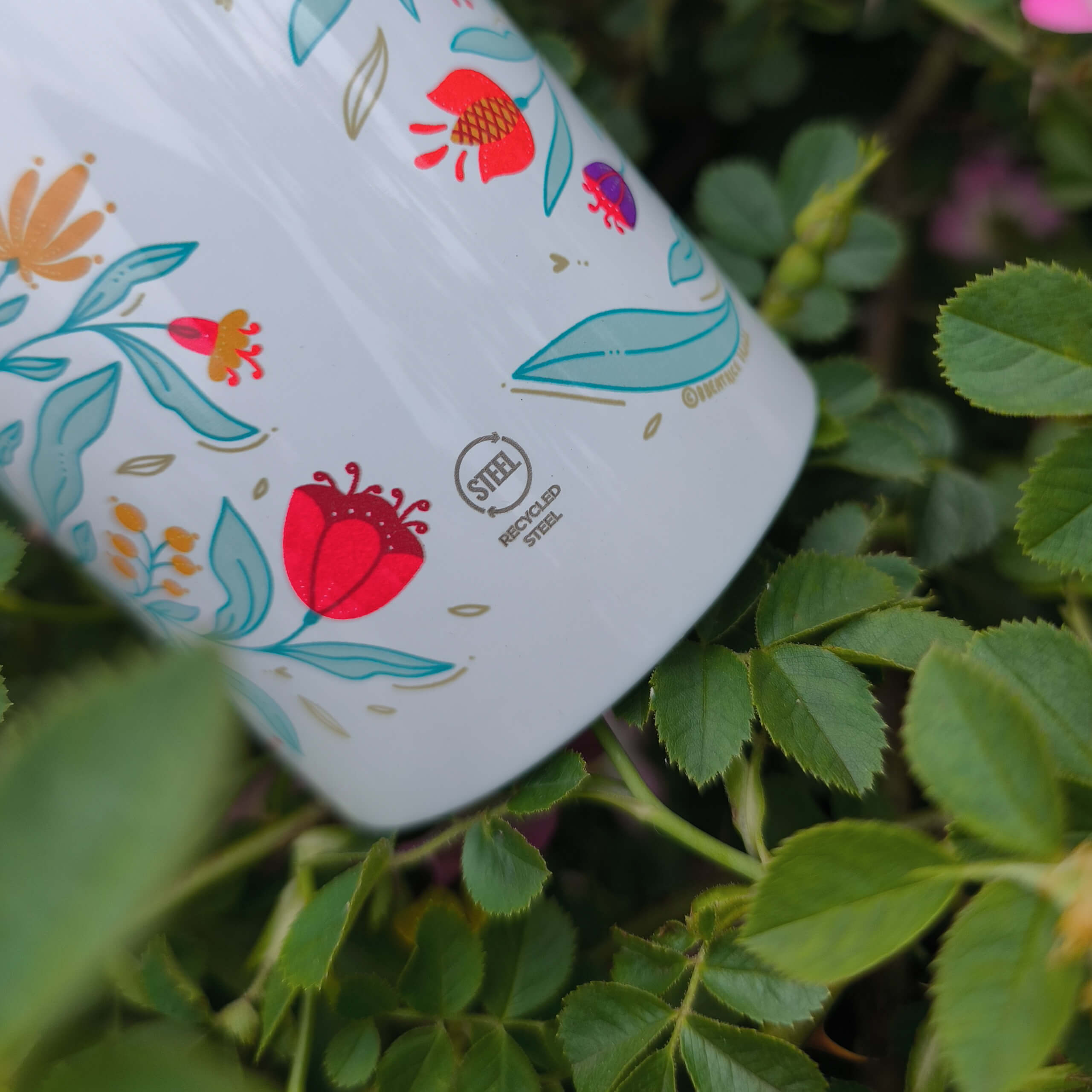 "Birdie" Sticlă pentru apă din oțel inoxidabil 500ml