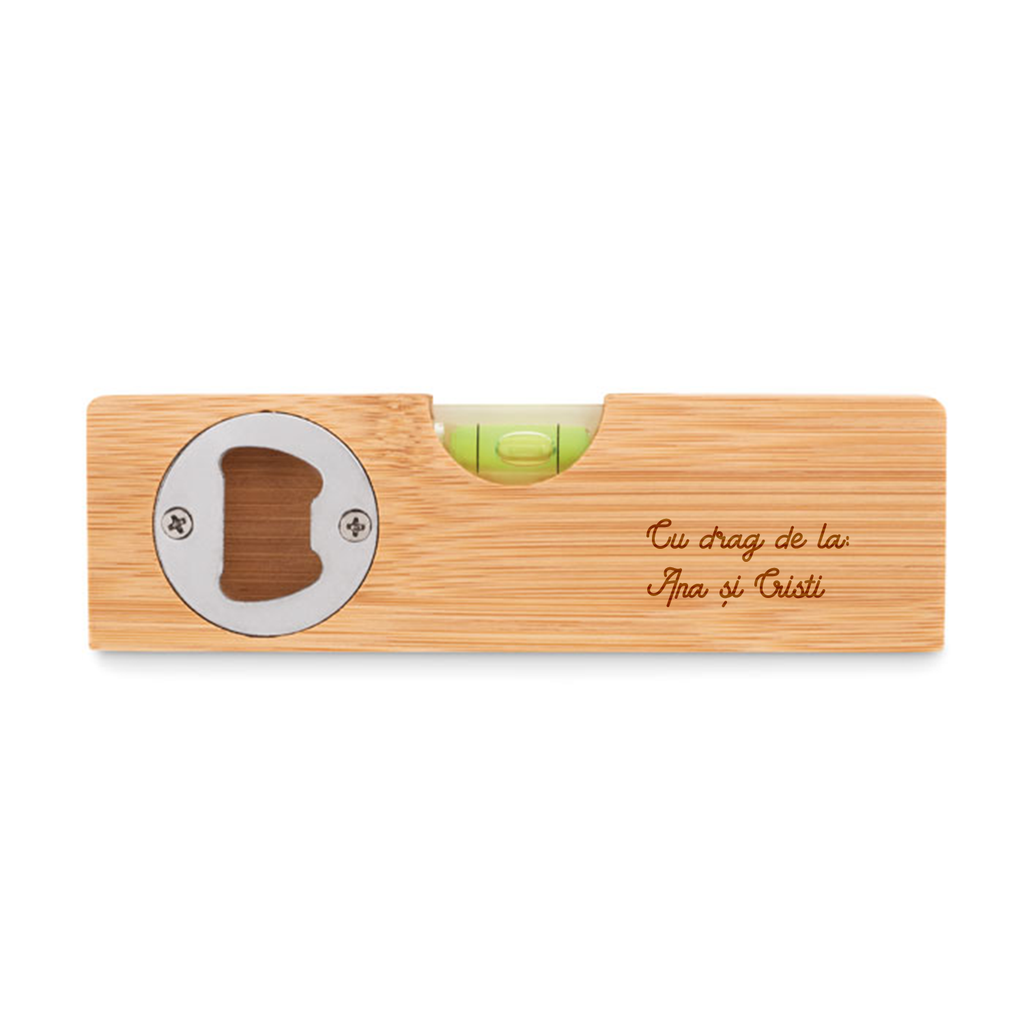 Nivelă cu desfăcător – personalizabilă (Mai multe designuri)