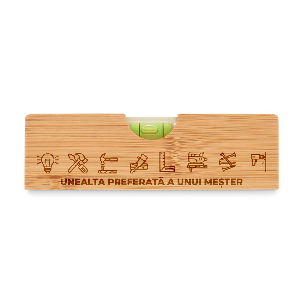 Nivelă cu desfăcător – personalizabilă (Mai multe designuri)