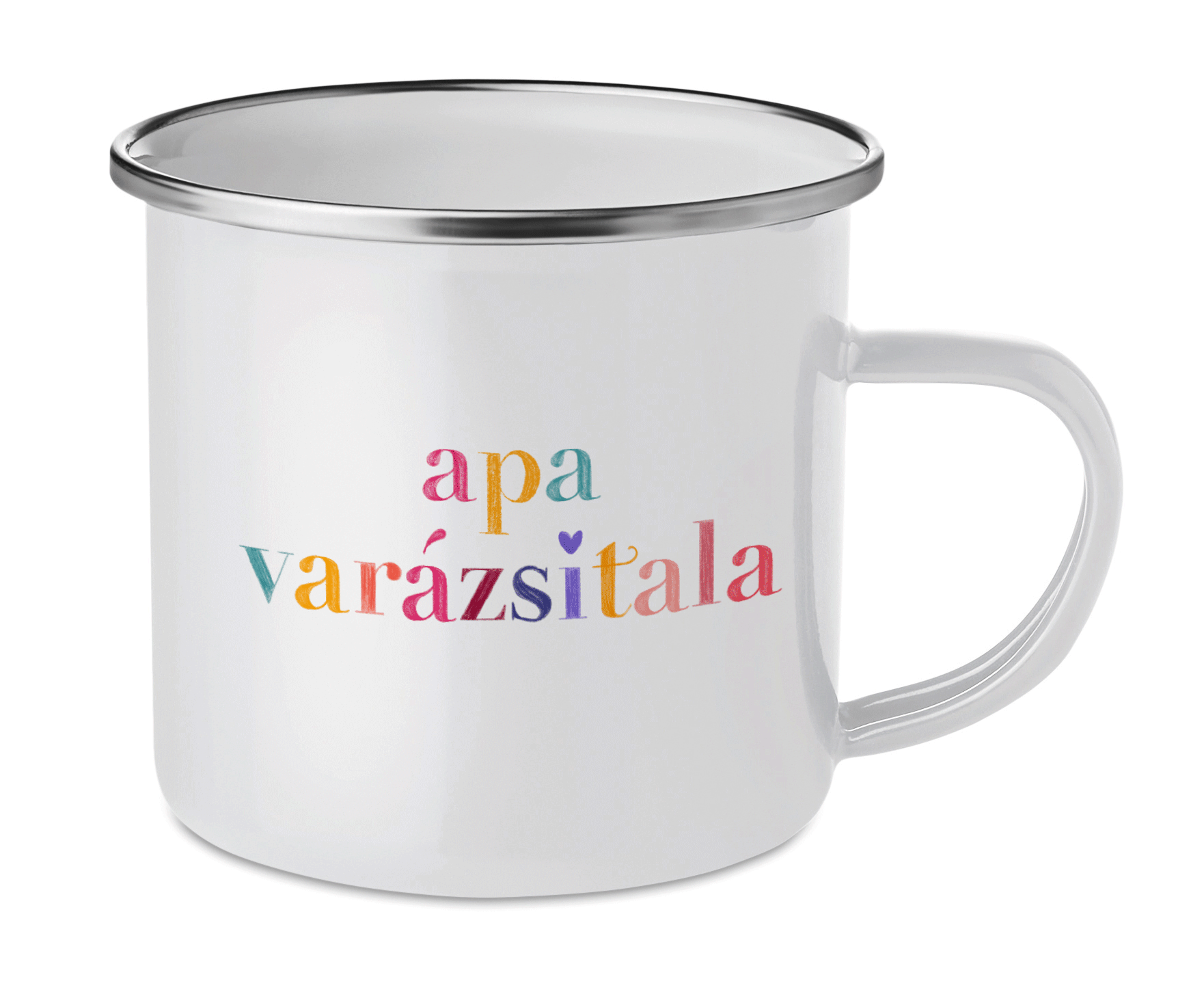 Cană emailată "Apa varázsitala"