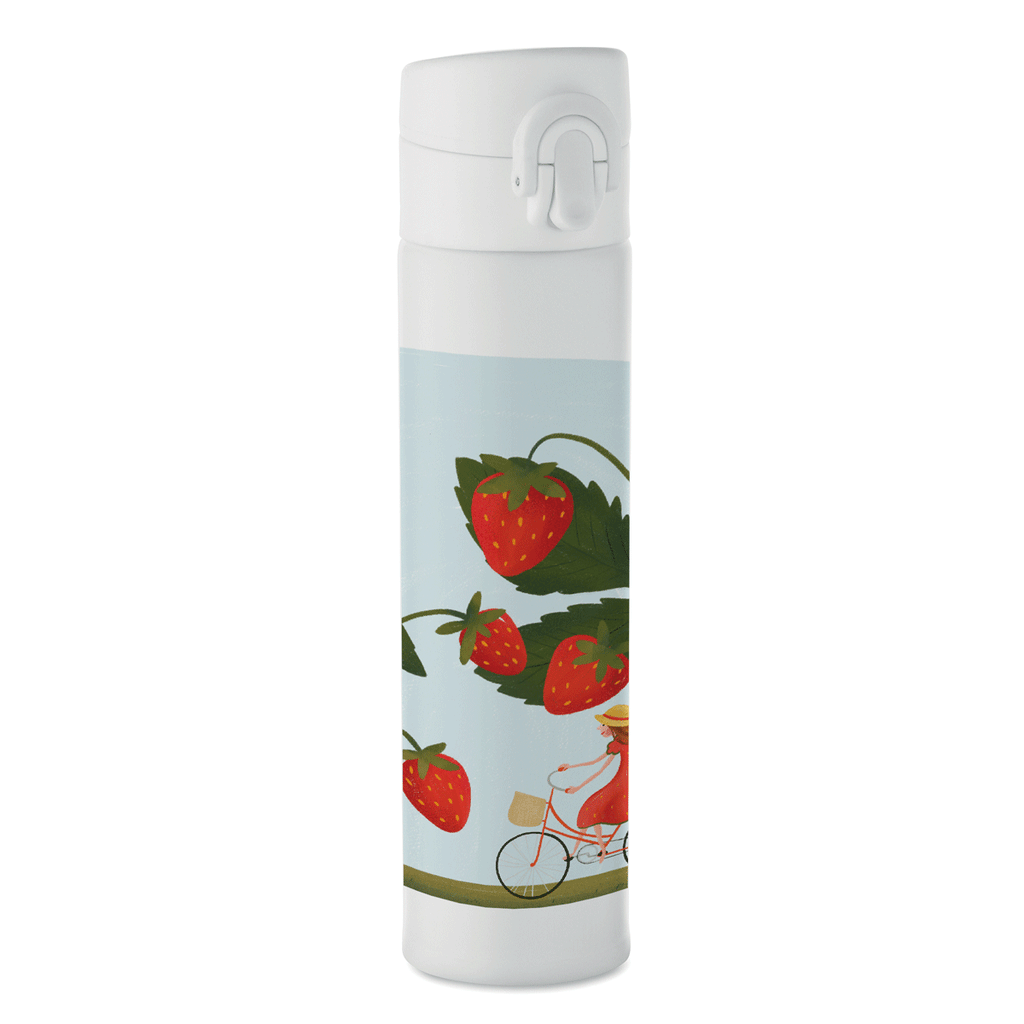 Termos MINI "Easy Open" printre căpșuni - 330ml