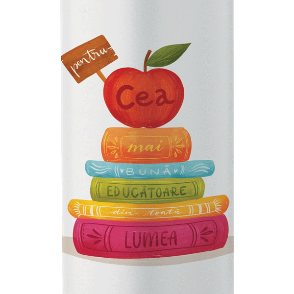 Sticlă 750ml din oțel inoxidabil - TU ALEGI