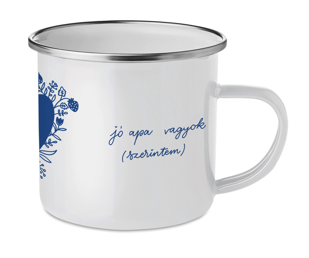 Cană emailată "Jó apa vagyok (szerintem)"
