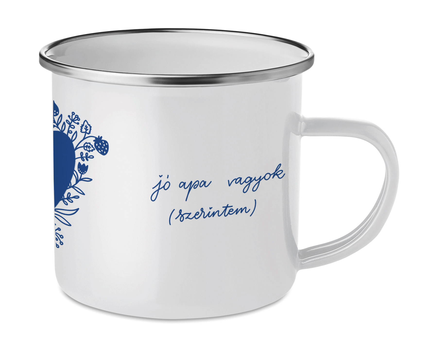 Cană emailată "Jó apa vagyok (szerintem)"