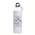 "Just Travel..." Sticlă de apă din oțel inoxidabil 750ml