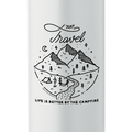 Termos cu capac flip și pai - 500ml - TU ALEGI