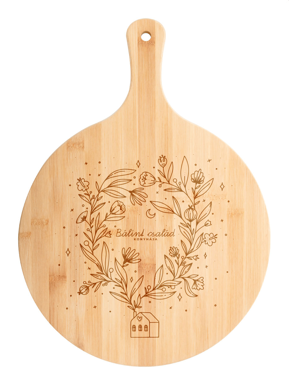 Tocător rotund personalizabil