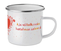 Cană emailată "kisvállalkozás..."