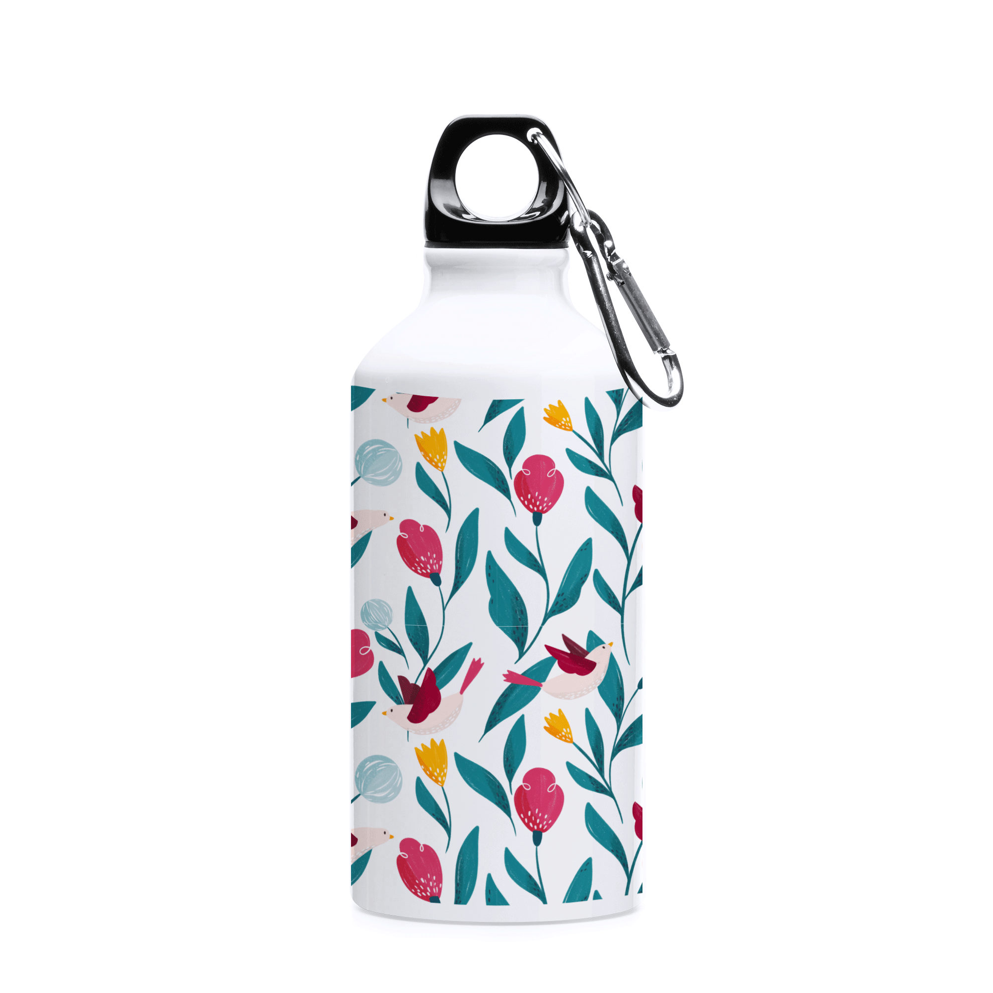 Sticlă pentru apă din oțel inoxidabil Blue birds