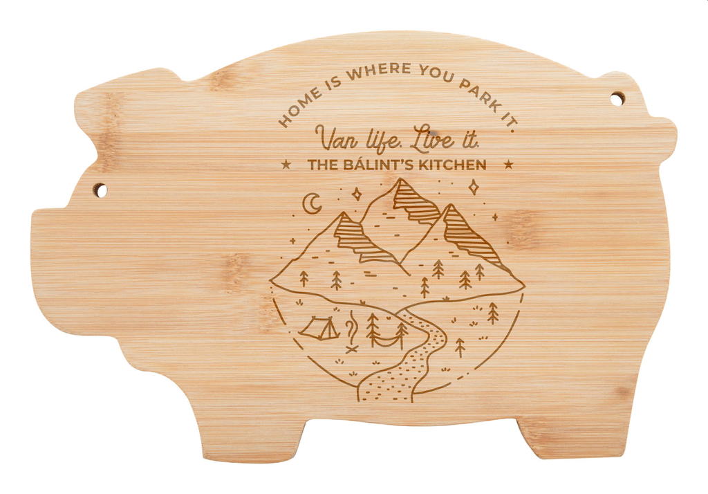 Tocător purceluș personalizabil