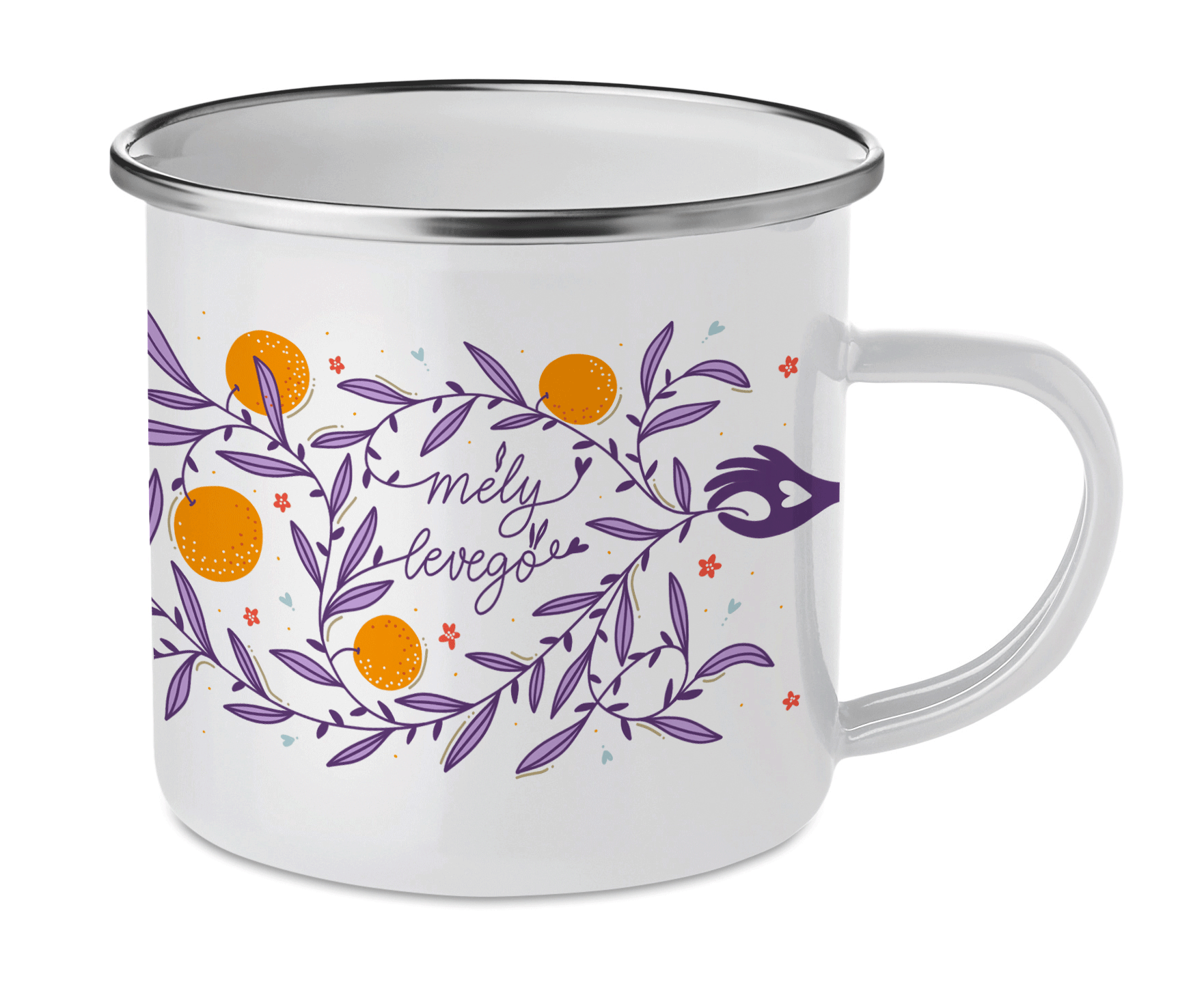 "Mély levegő" Cană emailată - Personalizabilă