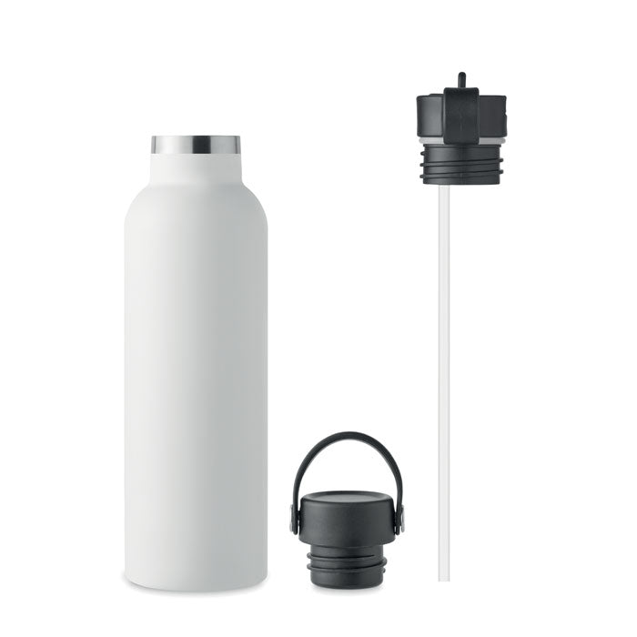 Termos cu două capace - cu pai și standard - 750ml - TU ALEGI