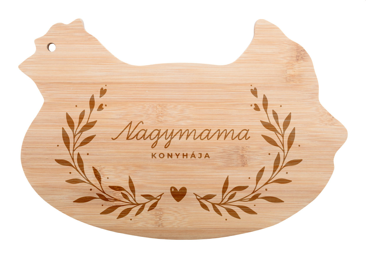 Tocător găinușă personalizabil