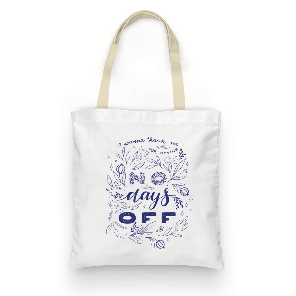 Sacosă "No days OFF"
