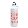 "One Day At A Damn Time" Sticlă de apă din oțel inoxidabil 750ml
