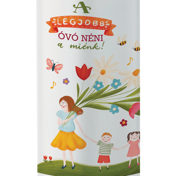 Sticlă inox 800ml „Cea mai bună... ” (Mai multe designuri)