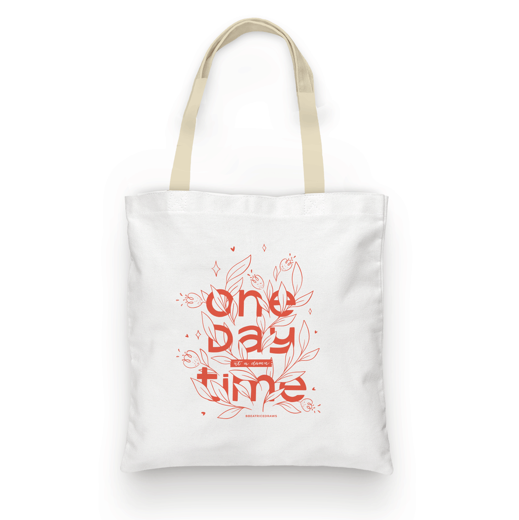 Sacosă "One Day At A Time"
