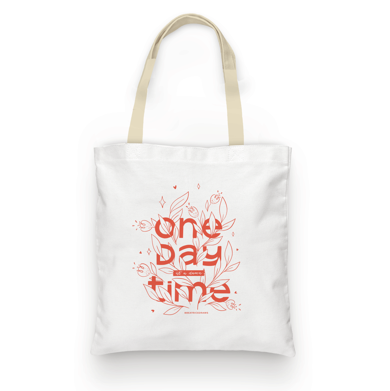 Sacosă "One Day At A Time"