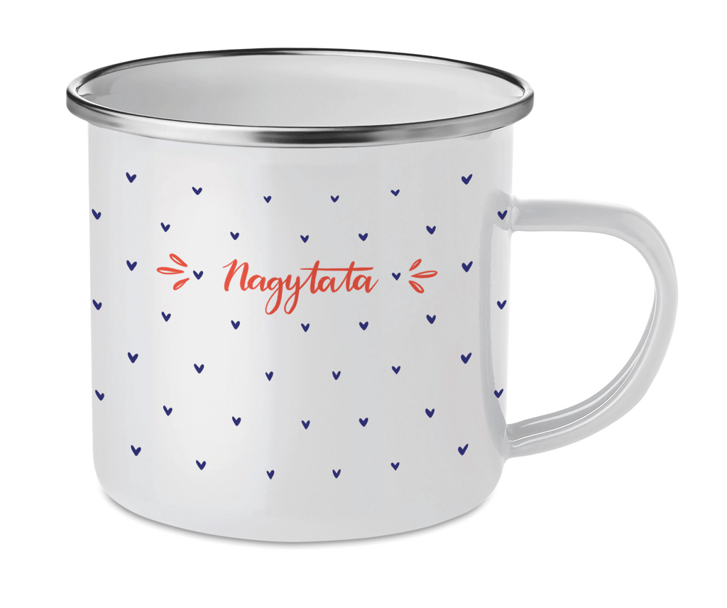 Cană emailată "Nagytata"