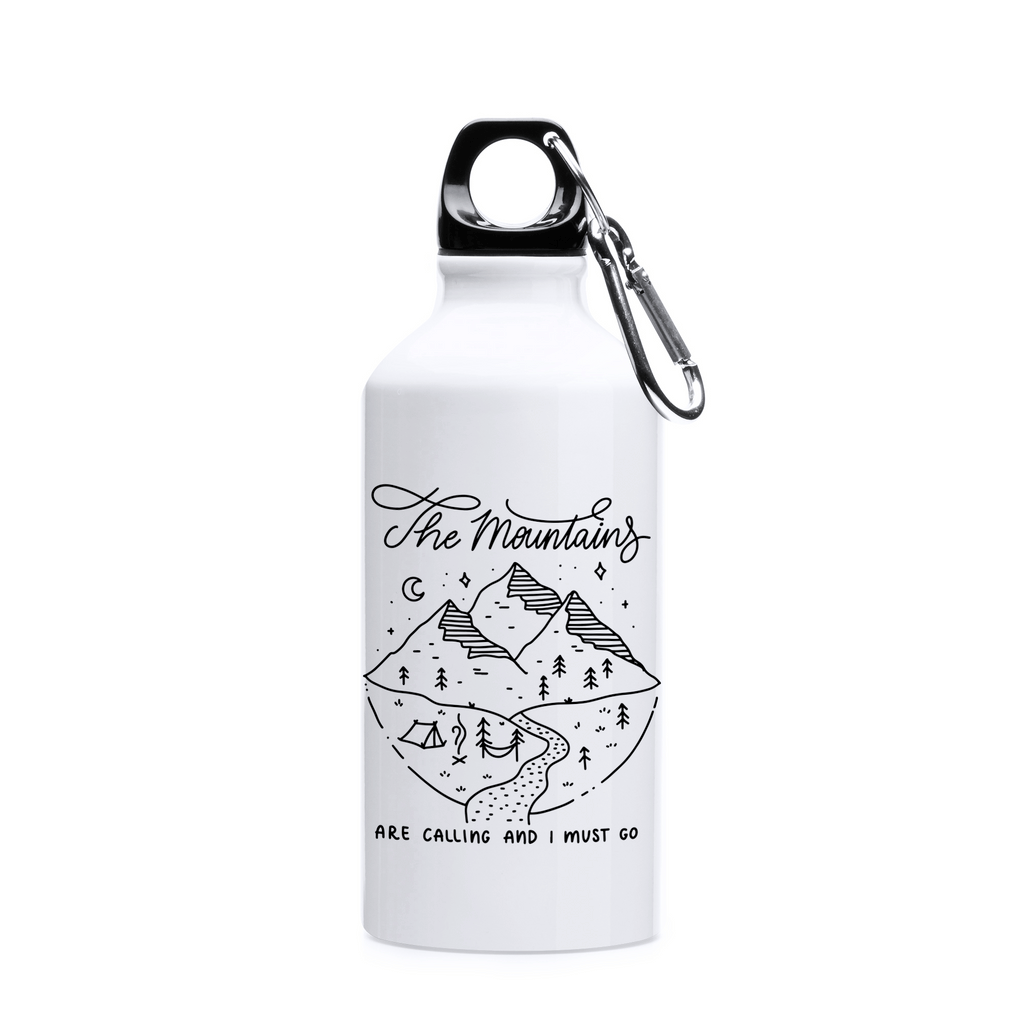 "The Mountains" Sticlă pentru apă din oțel inoxidabil 500ml