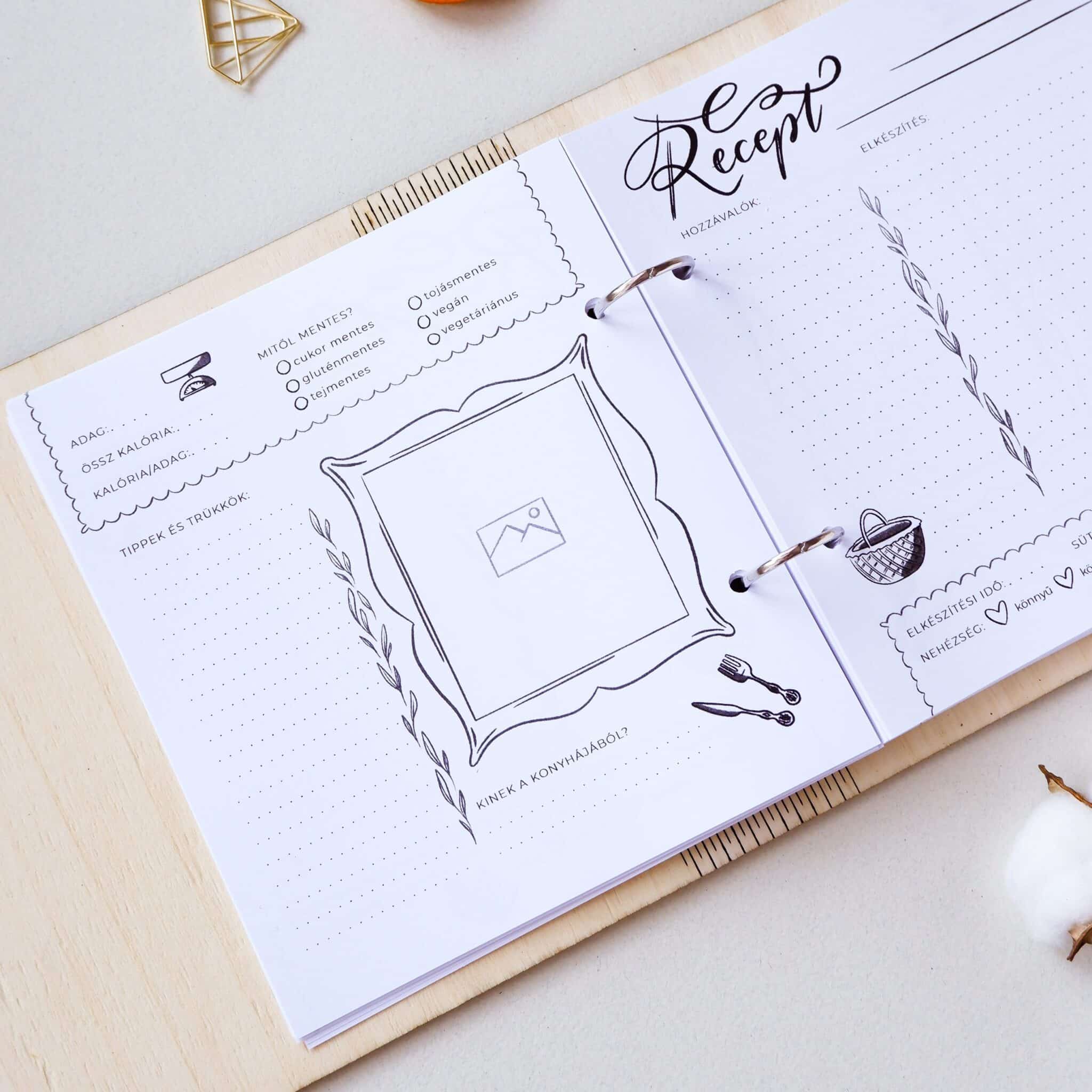 Recipe Notebook – Hungarian – beatricedraws